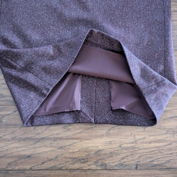 RW&CO pencil skirt heathered maroon size 0 - Picture 14 of 16